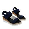 Fashion Women's Sandals Summer Casual Shoes 2024 New for Women Comfortable Non-slip Walking Slip On Elastic Fabric Female Shoes