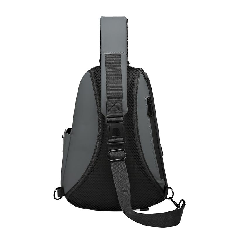 Men's Chest Bags Cloth Casual Crossbody Bag Sports Messenger Bag Travel Outdoor Waterproof Shoulder Bags Sling Bag Waist Bag