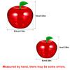 5Pcs Apple Container Christmas Party Supplies Apple Gift Storage Candy Box Snow White Party Apple Gift Wedding Decoration