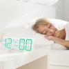 3D Digital Alarm Clock with Temperature Display Mute Snooze Function Brightness Adjustable 3D LED De