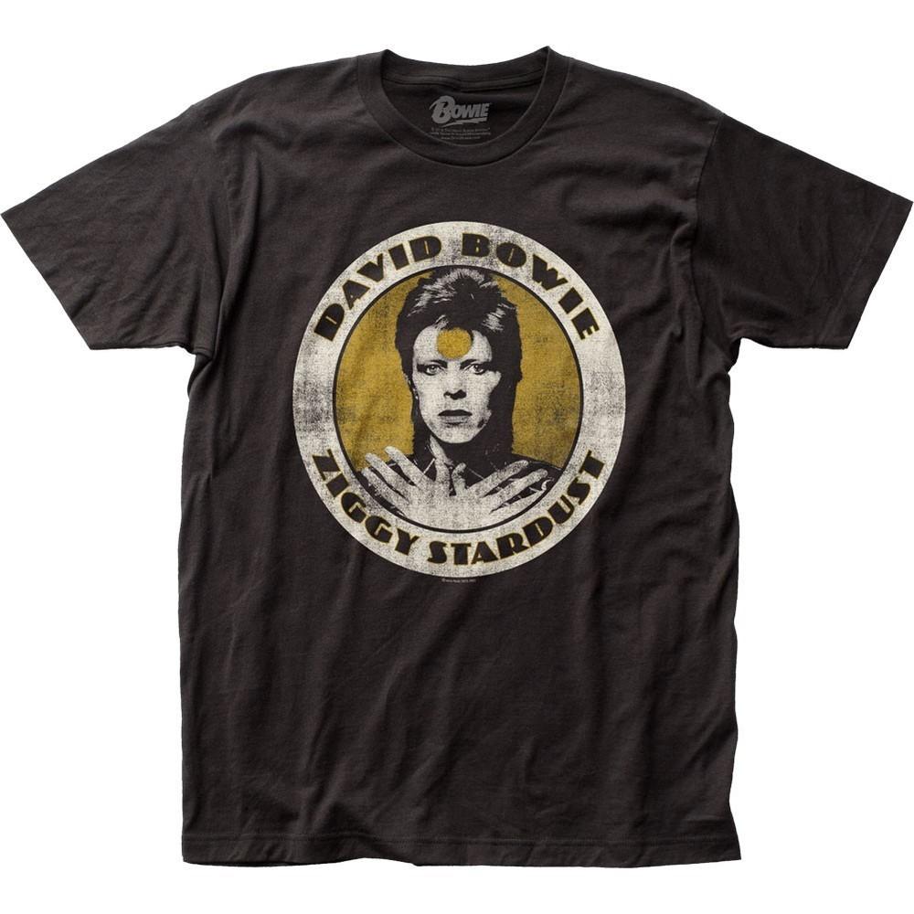 David Bowie Ziggy Stardust Mens T Shirt Music Classic Rock Band Tee New Black Unisex T-Shirt XL