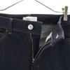 Mila Owen Hem Slit Denim Pants 1 Navy Jeans Stretch Women Used