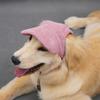 Cute Pet Baseball Cap Ear Hole Design Outdoor Sun Hat Dog Visor Cap for Golden Retriever Labrador Big Dogs Walking Travel Pet Accessories