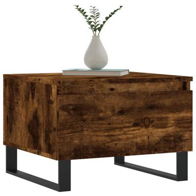 Coffee Tables 2 Pcs Smoked Oak 50 X 46 X 35 Cm Wood Based Material