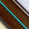 Paraiba Diamond Three-Claw Bracelet: Light Luxury, Niche Design, 925 Silver with 15-35 Points, Exquisite High-End Feel