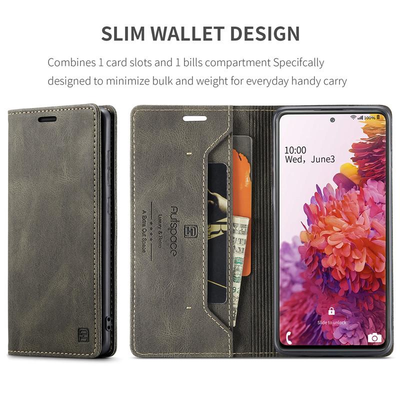 For Samsung Galaxy S20 FE Case Wallet Magnetic Card Flip Cover Galaxy S20 FE 5G Case Luxury Leather Phone Case Cover Stdnd