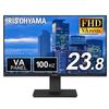Iris Ohyama Monitor 24 Inch VA Panel LCD Display 24 Inch Black ILD-D23FHT-B
