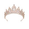 Noble Crystal Sparkling Diamond Bridal Tiara Alloy Crown Wedding Tiara  Hair Accessories  Banquet Evening Hair Tiara