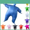 Cosplay Halloween Fest Kostume Fed Ninja Sumo Kostume Med Oppusteligt Hvidt Laks Billede