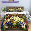 Stained Glass Zelda Link Fantasy Artwork Bedding Set  Comforter Cover Gift for Bedroom,Includes 1 Cover and 2 Pillowcases, No InsertB205