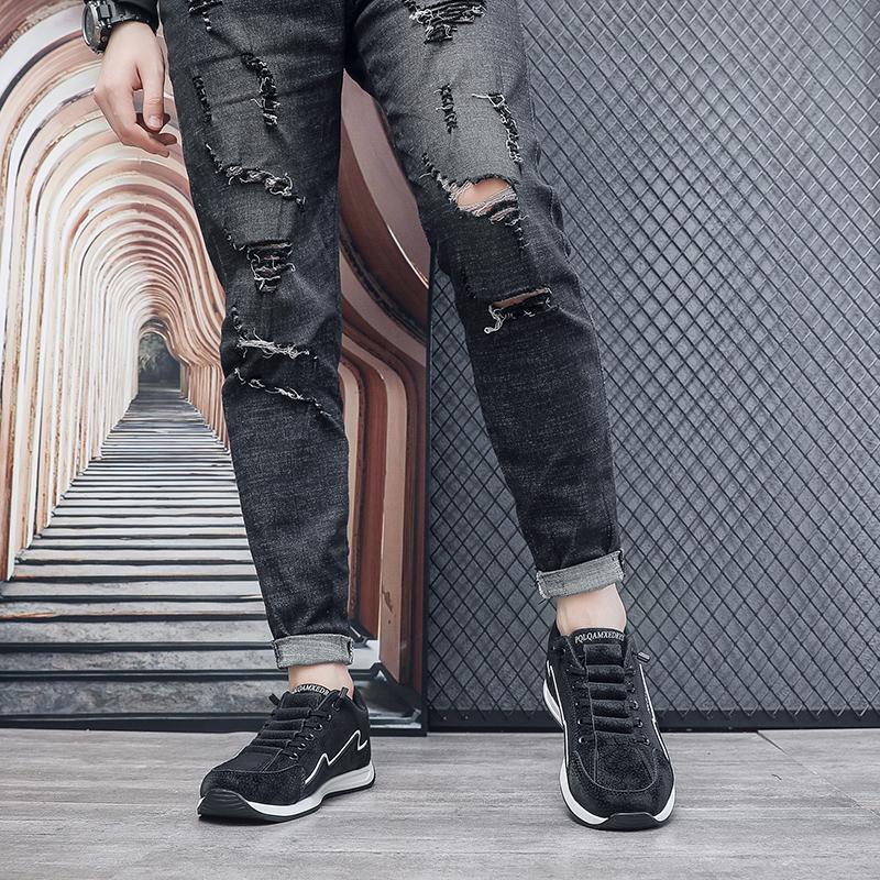 Pantofi casual de lux pentru bărbați Pantofi de skateboarding pentru bărbați, în aer liber, respirabili, pantofi sport pentru alergare, pantofi pentru studenți la modă