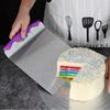 Edelstahl Kuchen-Transferblech Back-Umsetzplatte Schaufel Pizza-Schieber Schaufelheber Antihaft-Umsetzplatte Spatel Bäcker