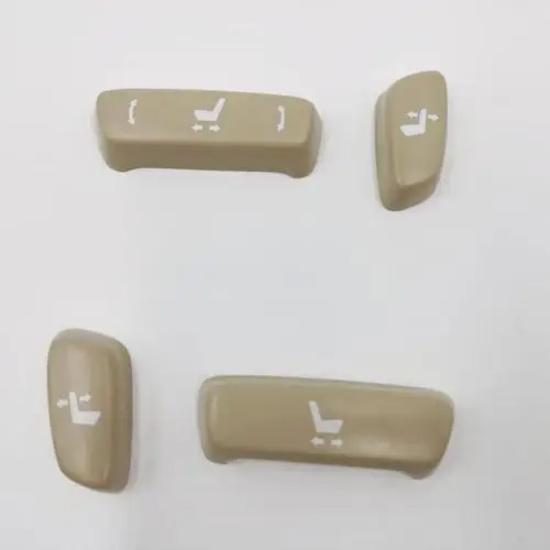 For Prado LANDCRUISER Highlander Camry Crown REIZ Power Seat Switch Cover 4pcs покинуть белый