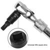 10Pcs   3Celsius8   Drive Socket Set, Molybdenum Steel Sockets M4 , with Storage Box, for Automobile Repair Mechanical Maintenance