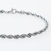 Jbans Classic Surgical Wave Chain Couple Bracelet (C1603-Ac276Sv)