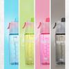 600ML Creative  Water Bottle Spray Portable Sports Riding And Hiking Water Bottle Outdoor Sports Water Bottle