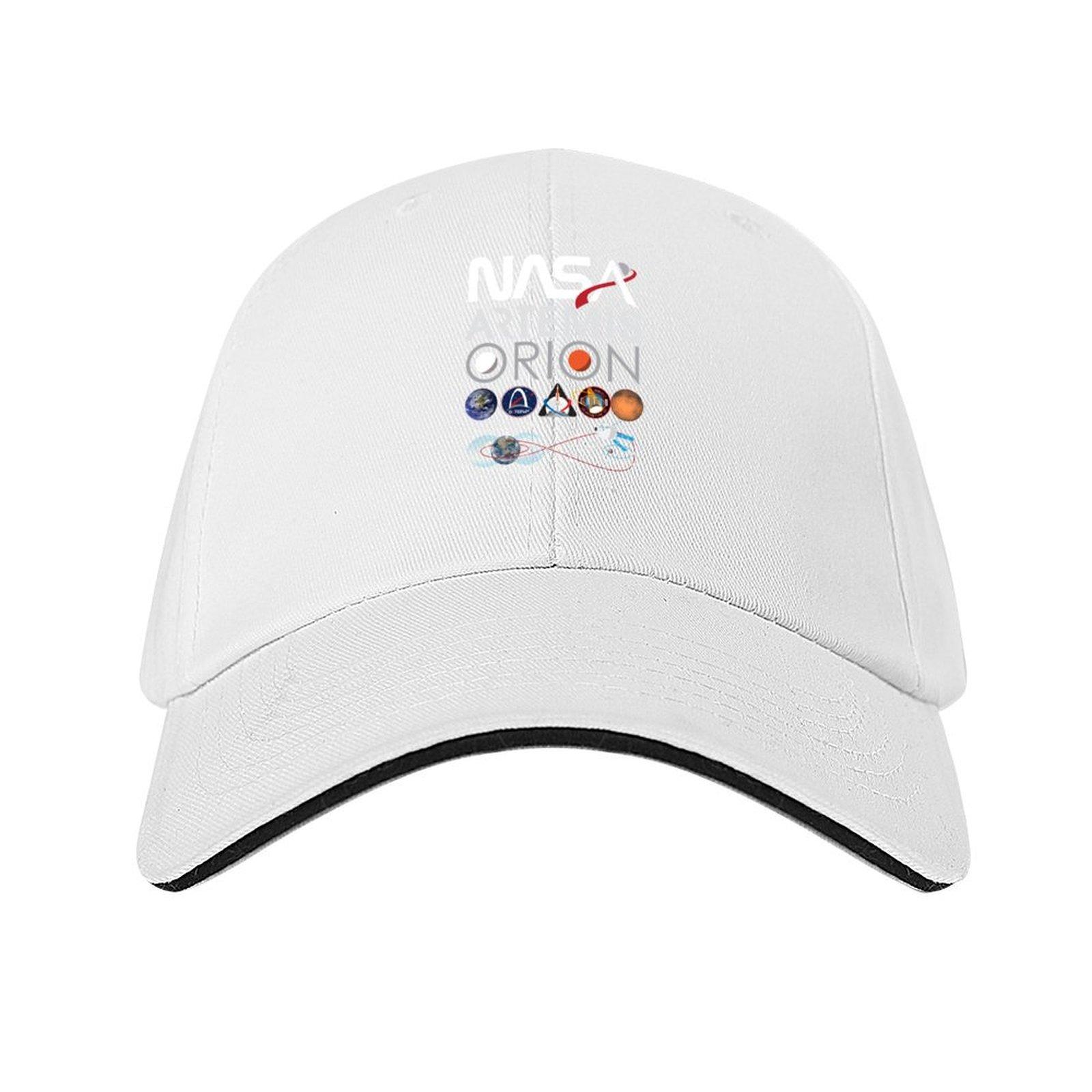 Кепка Artemis and Orion Spacecraft Moon To Mars Exploration Бейсболка Рыболовные кепки мужская Альпинистская шляпа мужская Женские шляпы Мужские