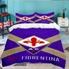 3PCS Fiorentina Football Club  Bedding set,Ideal for1pc Duvet Cover And 2pcs Pillowcases Perfect for Christmas gift,Ideal for Bedroom, Dormitory