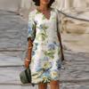 Women's Dress Casual  Print Slip Beach Skirt Sundress
