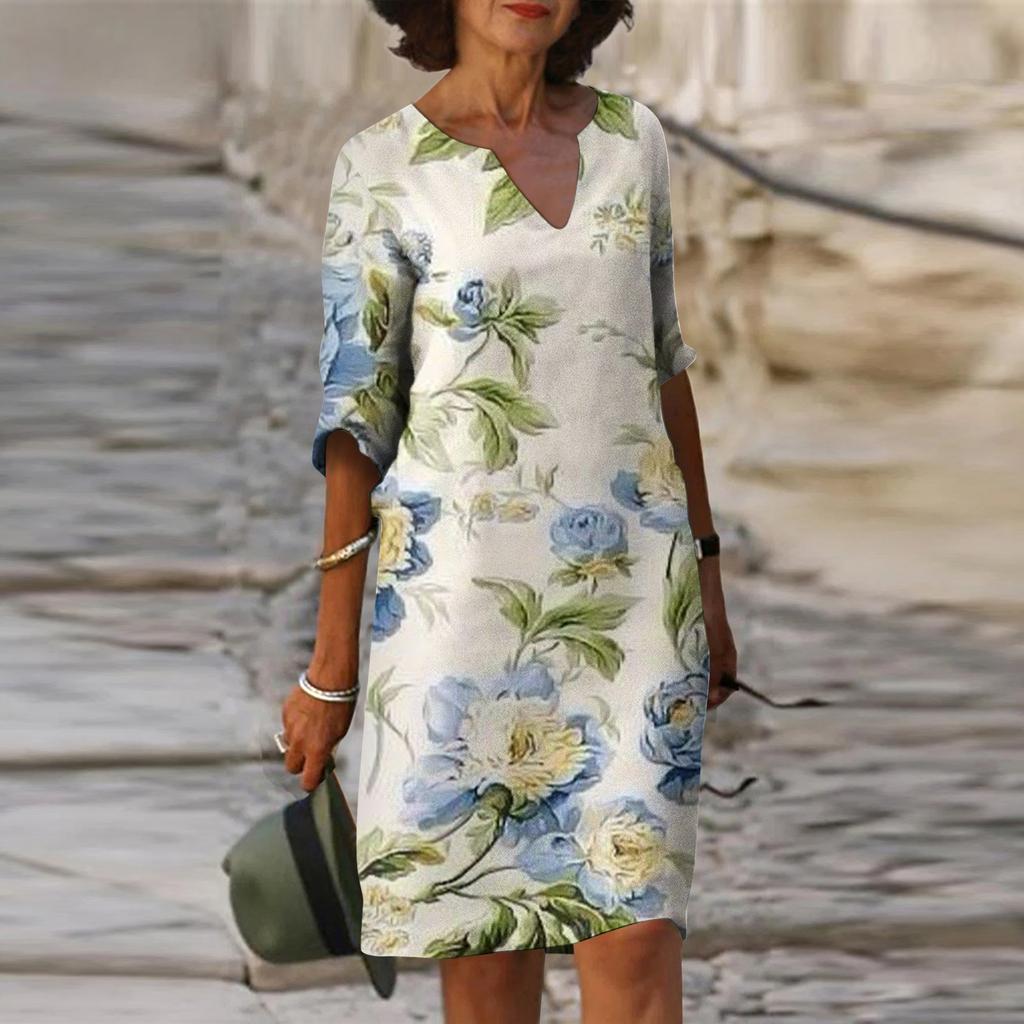 Women's Dress Casual  Print Slip Beach Skirt Sundress