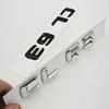 3D ABS Car Letters Sticker Logo CL 63 Badge Rear Trunk Emblem For Mercedes Benz AMG CL63 C215 C216 Tail Marking Accessories