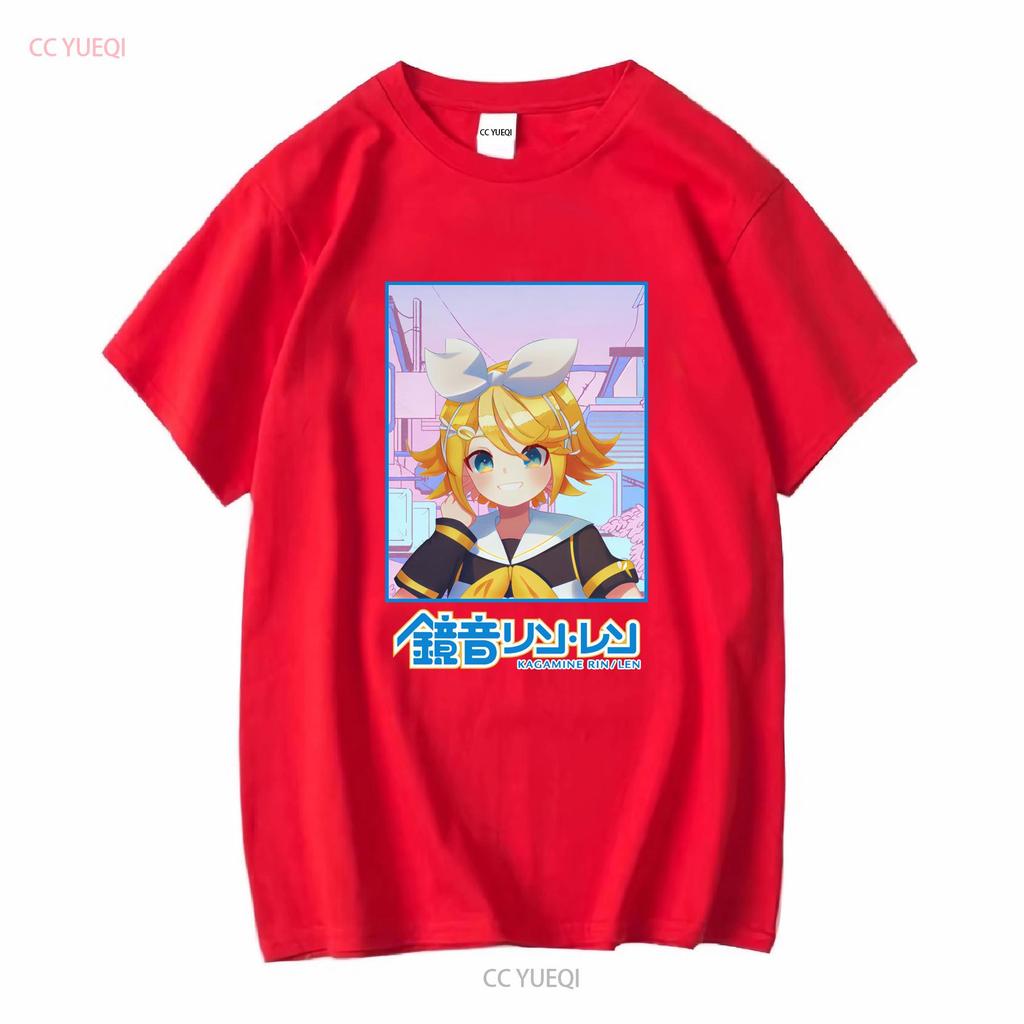 Kagamine Rin Original Graphic Art T Shirt Alternative Urban Streetwear for Shirtns Edgy Fashion Girls Tee Boys Vocaloids