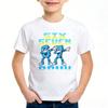 Unisex Six Seven Italian Brainrot 67 Nummern Grafikdruck T-Shirt Junge/Mädchen Sommer Kurzarm Kinder Bequemes T-Shirt Oberteil.