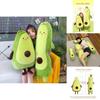 Cuscino Avocado Lungo Peluche Regalo di Natale Perfetto Per Ragazze Ragazzi