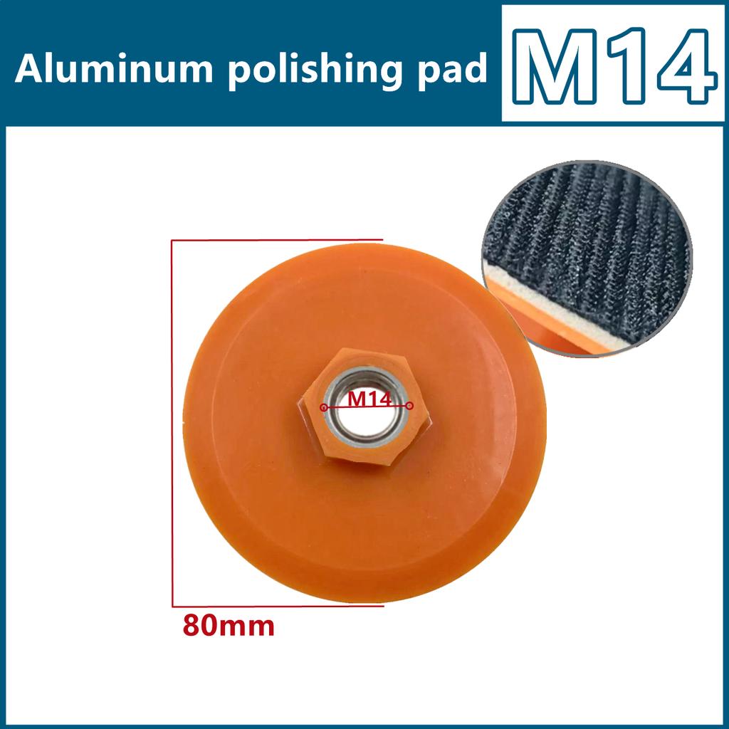1PCS 80mm Dry Polishing Pad Sharp Flexible Diamond Polishing Pads For Granite Marble Stone Concrete  Dry  grinding disc