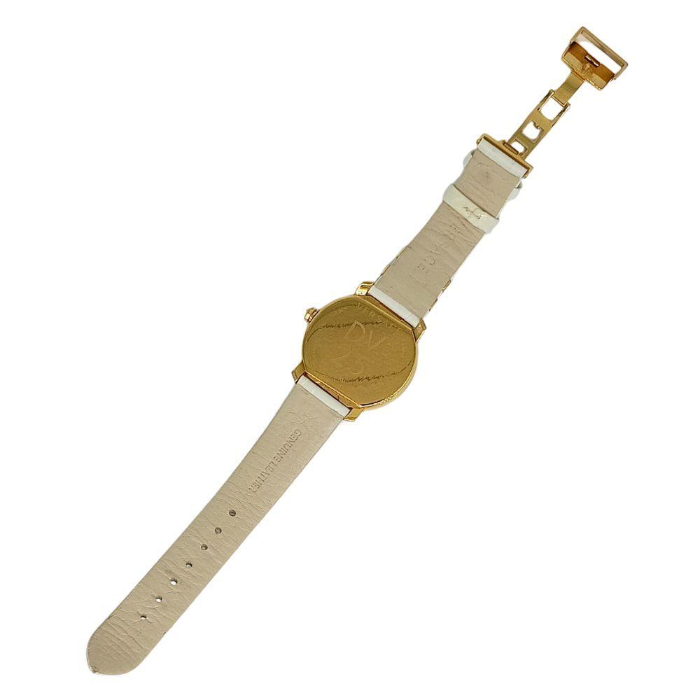 Used VERSACE Vanity Quartz Men's Watch Genuine / C1187