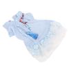 Pet Chinese Style Hanfu Skirt Soft Elegant Breathable Little Pet Pettiskirt for Pets DogsBlue S