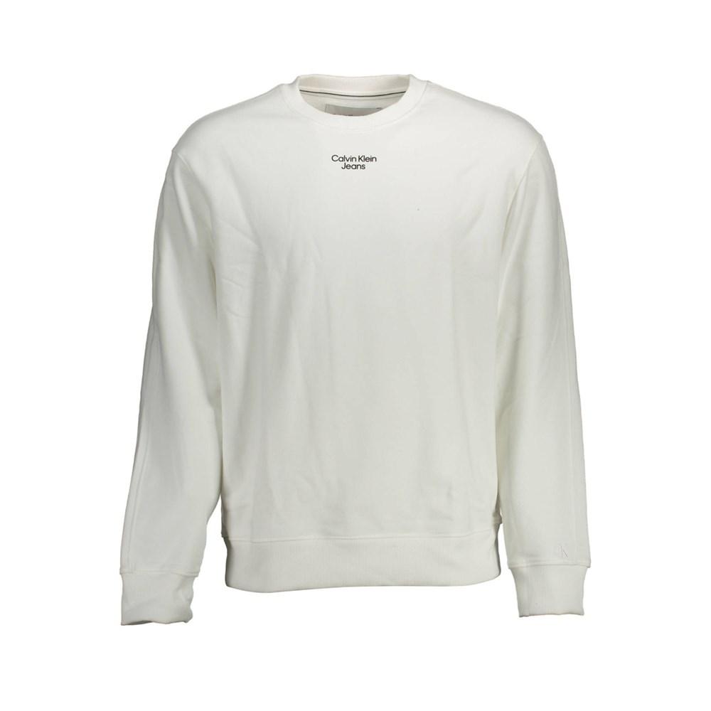 Calvin Klein Jeans Herren Sweatshirts Weiß Extra Groß - Bild 3