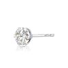 Diamond Single 1 6 1 [Lara Christie] Earrings, Ear, Piece, 0.15ct, Stud, Prongs, Stone, Platinum, Pt900, Le71-0019-pt