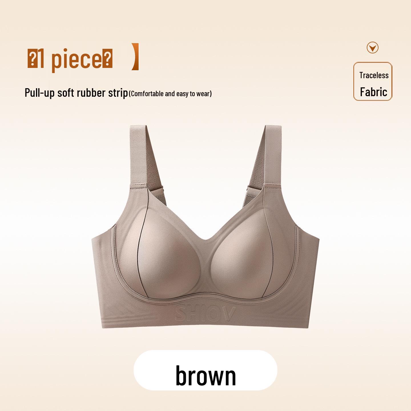 

Женский бесшовный бюстгальтер большого размера - Поддержка и приподнимание M (Suggested for 80-100 lbs, 75ABCD)