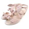 Sandals Pink Leather Women 35.5 G35297 Used
