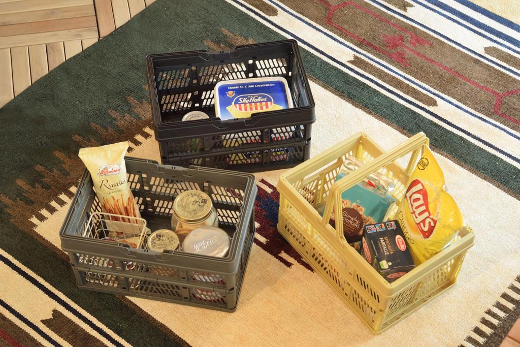 Azumaya-kk Touch Box LFS-31BK, Black, 38cm Wide X 26cm Deep X 20cm High