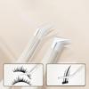 Multifunctional Tweezers Stainless Steel Eyelash Tweezers Grafting False Eyelash Patches False Eyelash Aids Portable Tweezers
