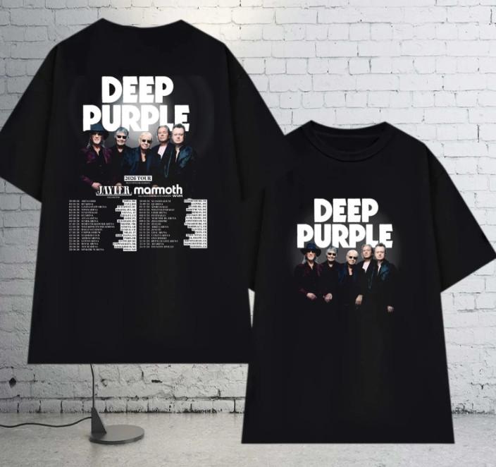Deep Purple World Tour 2026 Rock Band Fan Gifts Unisex T-Shirt Unisex T-Shirt S