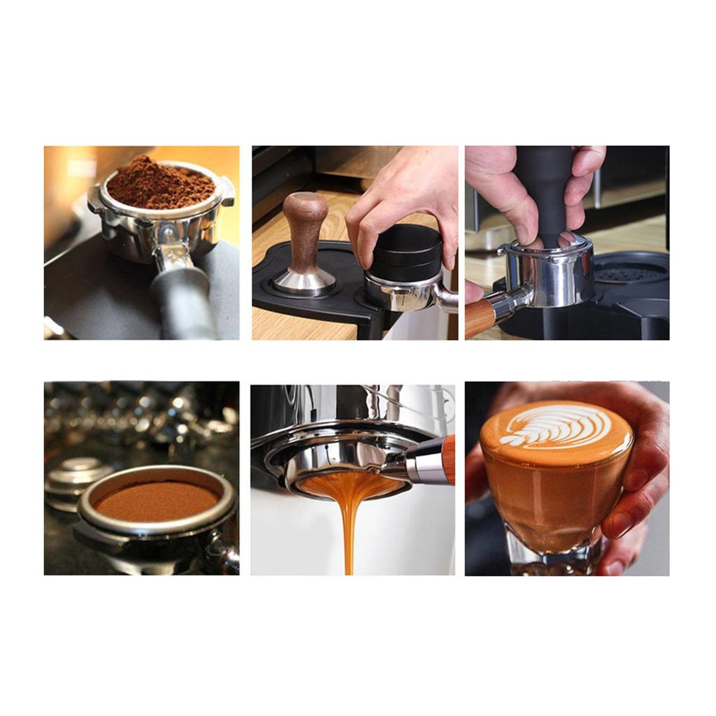 51mm Bottomless Portafilter 2 Ear Coffee Replacement Compatible with EC0310 Espresso Machine Maker