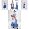 Adult Little Match Girl Cos Costume For Halloween Stage Performance Exquisite Polyester Fiber Material European And American Fantasy Theme Suitable