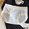 Women's Lyocell Mid-Waist Seamless Breathable Stretch Hip-Hugging Soft Triangle Panties