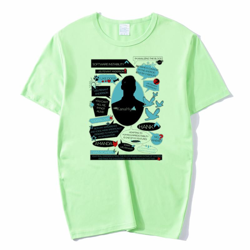 Women Detroit Become Human Women Harajuku T Shirt Unisex Skateboard Tshirt Man Clothes Streewear