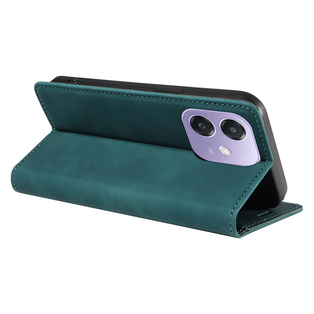 BETOPNICE 003 For Oppo A5x 5G/A3x 4G/A3x 5G (India) Wallet Case Leather Phone Cover with Stand