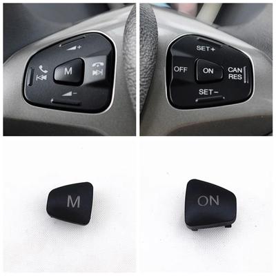 Car Audio Volume Steering Wheel Button Cruise Control Switch M ON Button For Ford Escort Fiesta MK7 MK8 ST Ecosport 2013