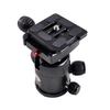 High Strength Aluminum Quick Release Plate With 3 Screw Mounting Channel And Anti Slip Feet For TY50X Tripods