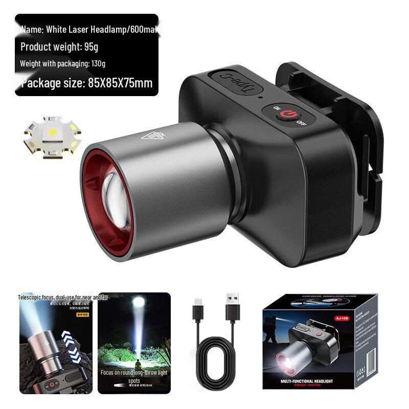 

Nufeng Rechargeable White Laser Fishing Headlamp