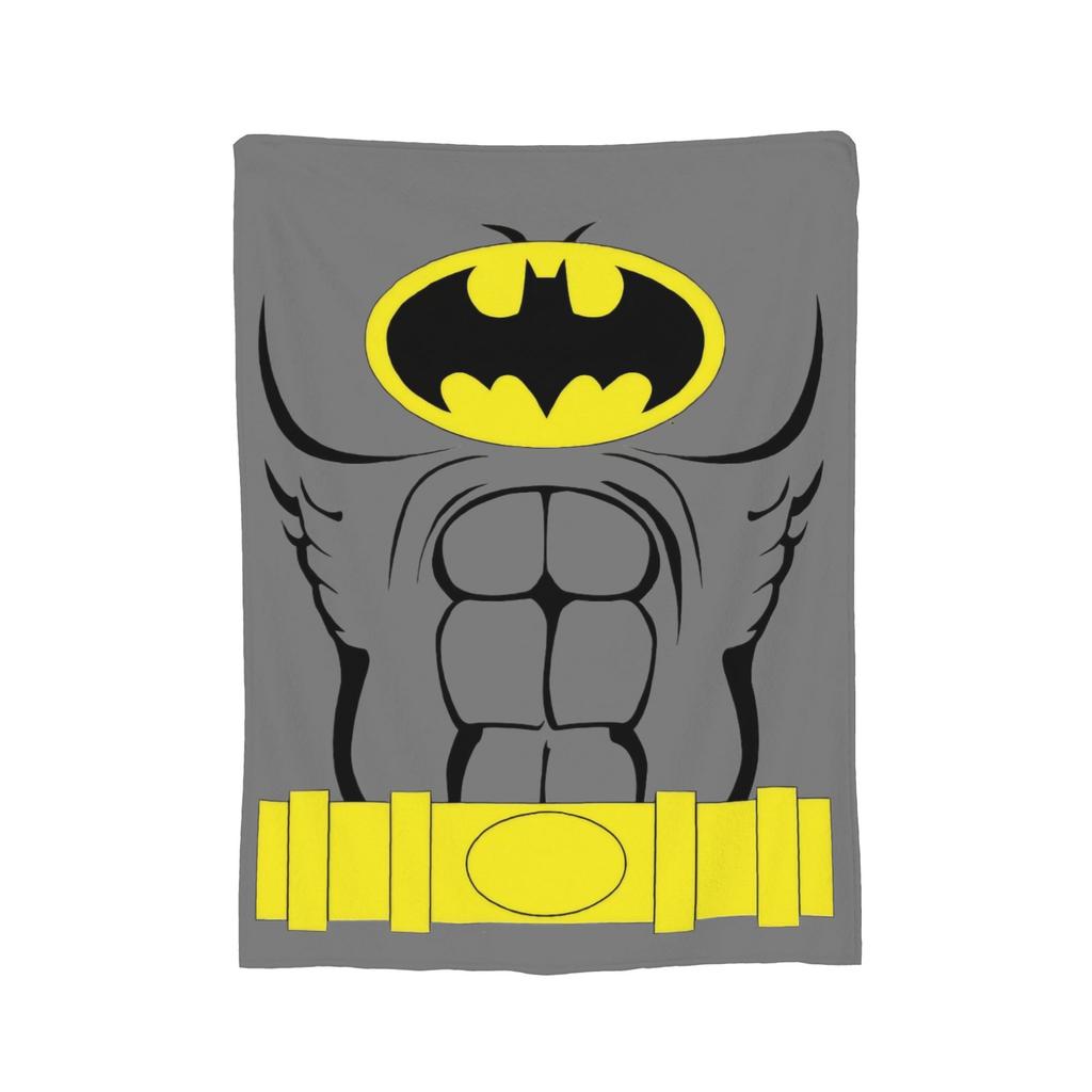 Batmans Symbol Blankets Flannel Funny Breathable Throw Blanket for Bedspread Autumn/Winter,