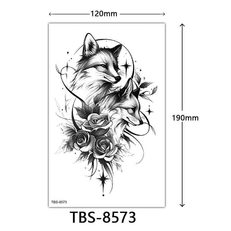 Waterproof Tattoo Sticker, Totem Character Animal Tattoo Sticker Tattoo