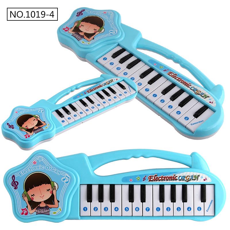 Musikinstrumente für Kinder Elektronisches Klavierspielzeug Elektronische Orgel Anfänger Mädchen Frühe Bildung Musik Erleuchtung Instrumente