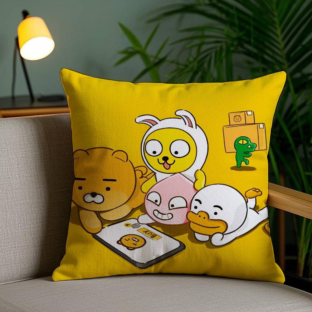 Cute Cartoon Anime SumikkoGurashi-S Pillow Case Anti-dustmite Pillowcase Invisible zipper silky short plush Sofa cushion cover